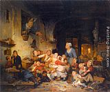 The Village School by Ferdinand de Braekeleer